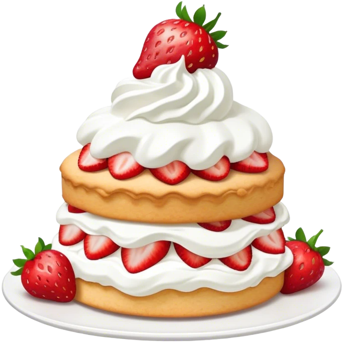 Strawberry shortcake  emoji