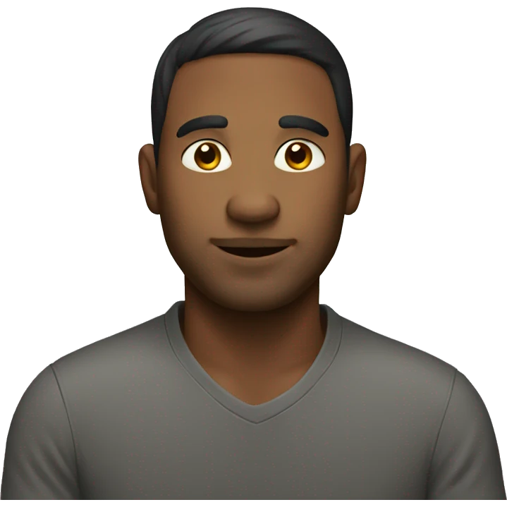 male portrait emoji