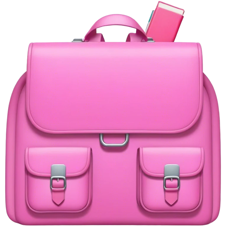 Pink school  emoji