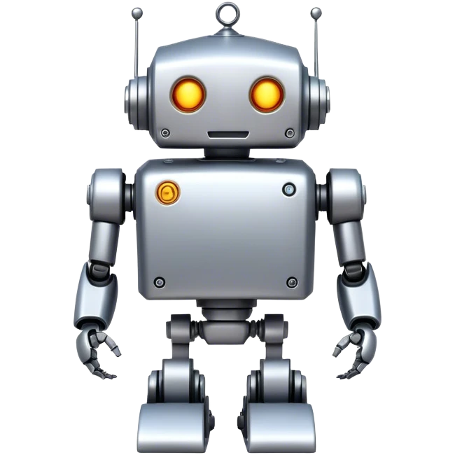 graduated robot emoji