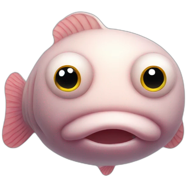 Blob fish emoji