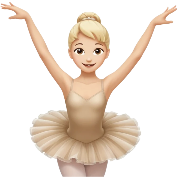 Crea un emoji de ballerina capuchina emoji