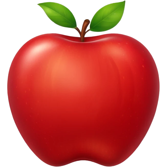 La manzana de Apple emoji