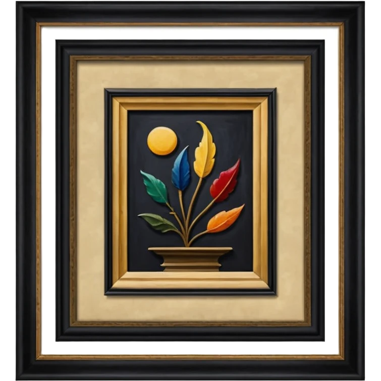 Auction painting emoji