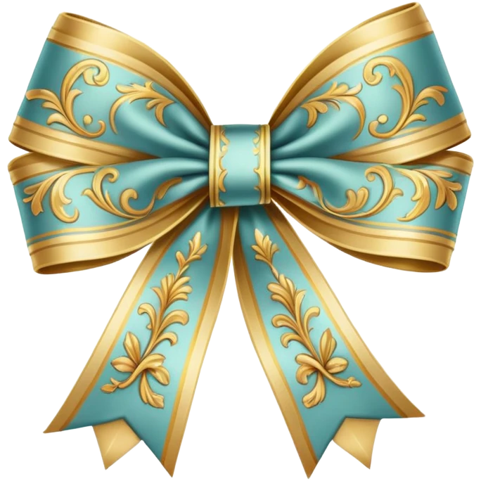 rococo regency ribbon emoji