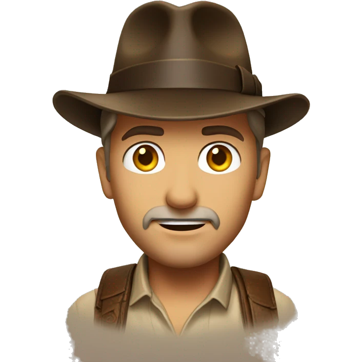 Indiana jones emoji