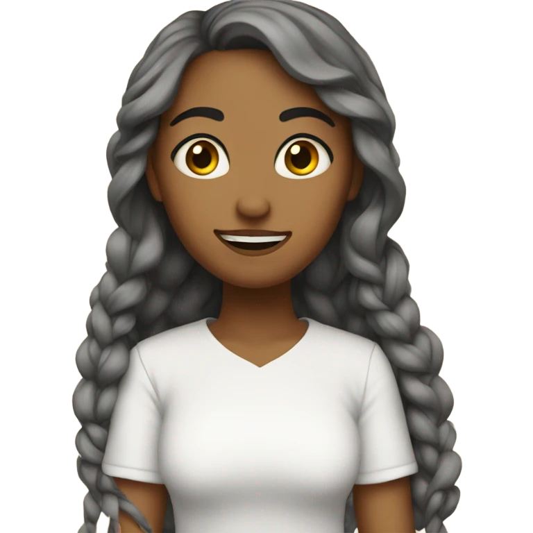 I'm just a girl  emoji