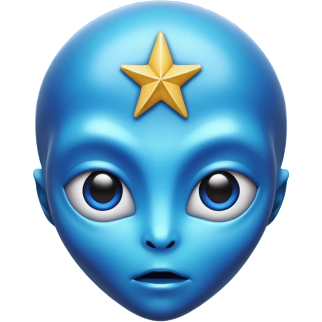 Star being, alien emoji