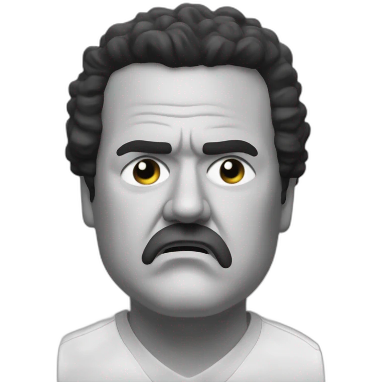 Pablo Escobar angry emoji