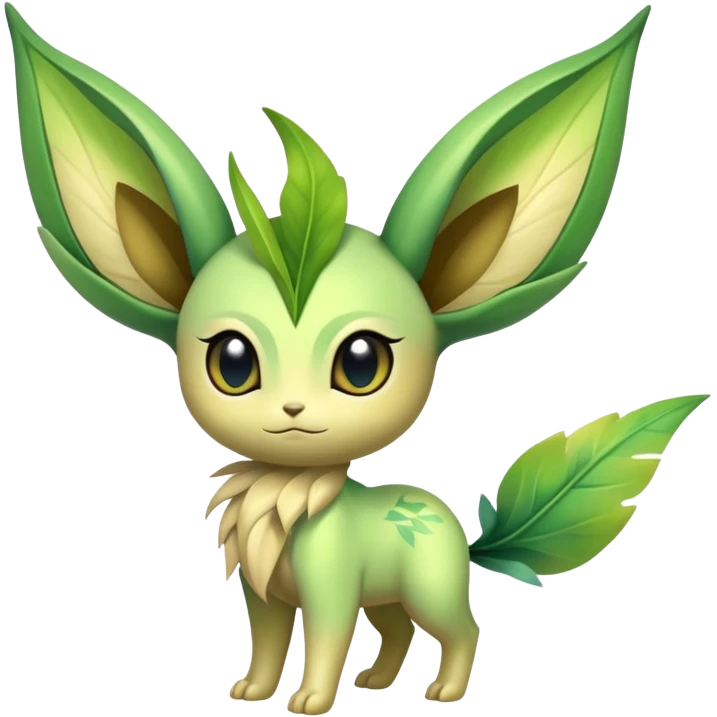 Shiny Exotic Sprigatito-Celebi-Leafeon-Hybrid-Creature emoji