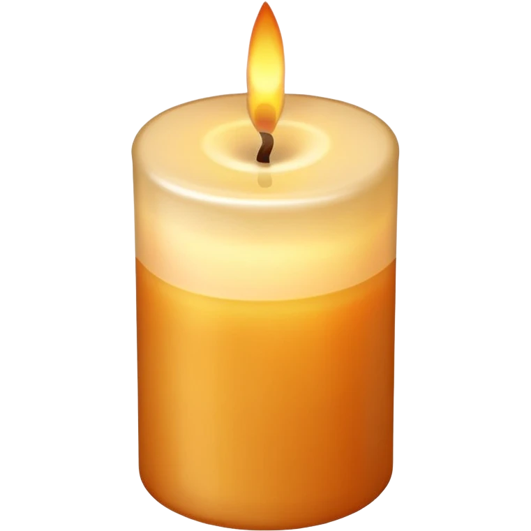 Romantic candle  emoji