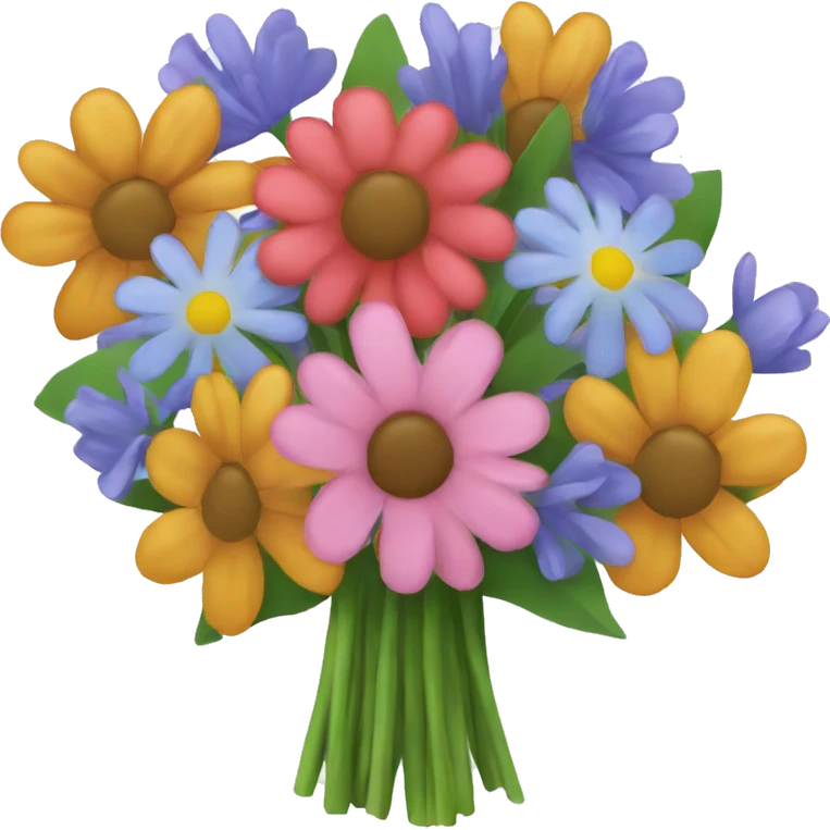 Bouquet of variety of flowers emoji