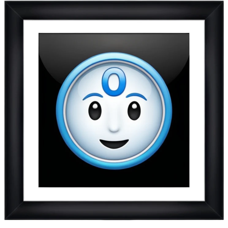 Zero ℅ image in professional look emoji