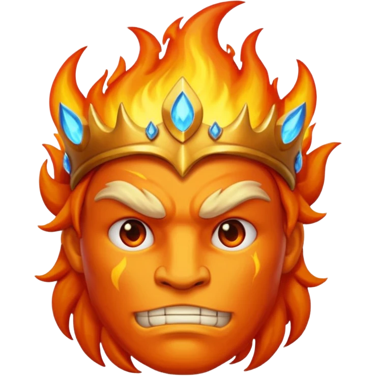 flame king emoji