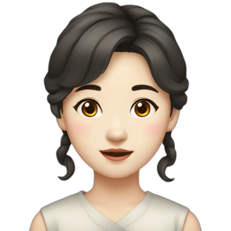Pretty South Korean Daughter emoji