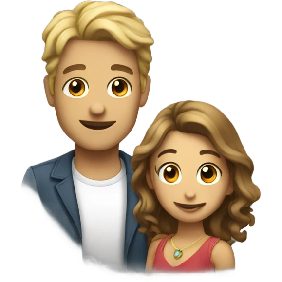 Flirting  emoji