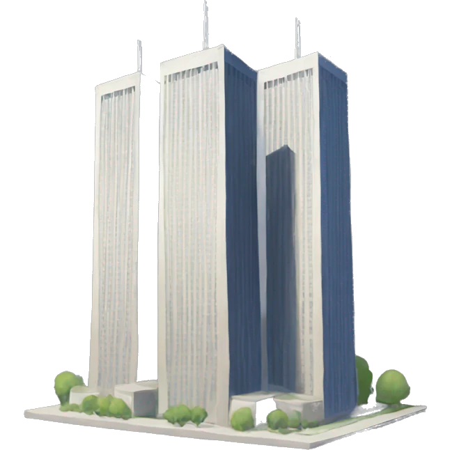 Twin towers emoji