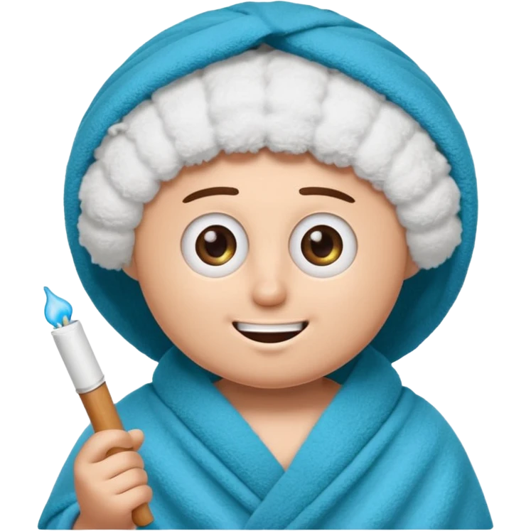 Un emoji que sea del personaje toallin emoji