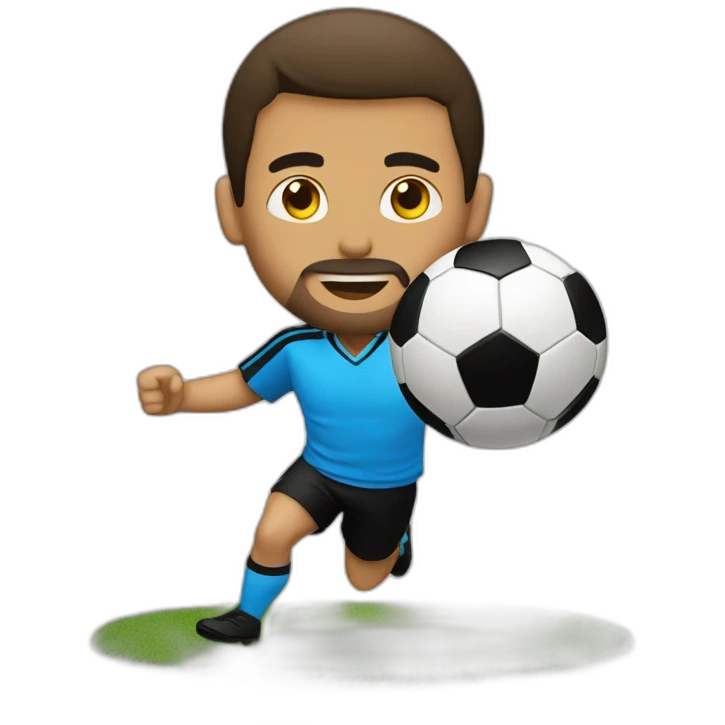 Barrera de tiro libre en futbol emoji