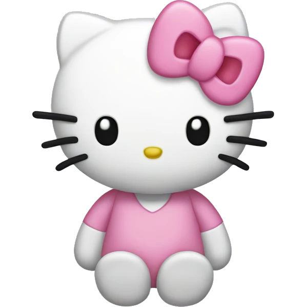Hello kitty emoji
