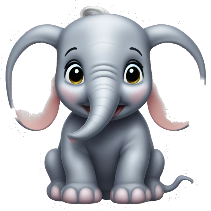 Dumbo from Disney  emoji