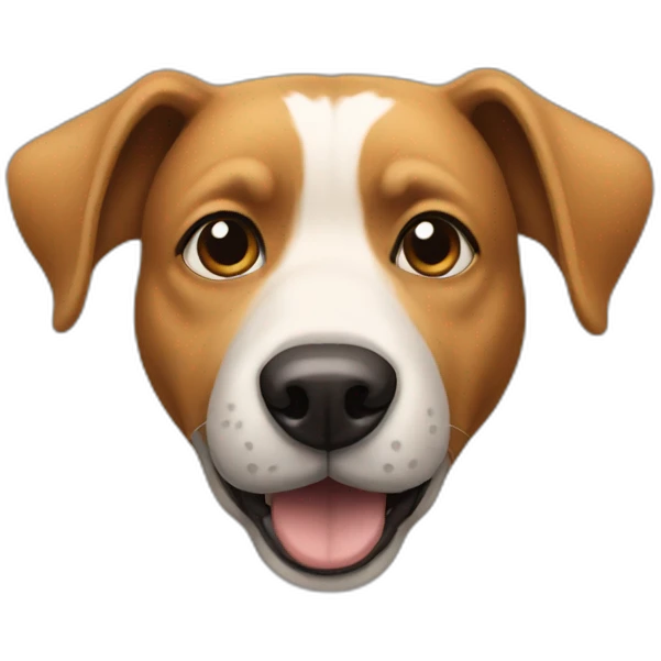 A dog fly emoji