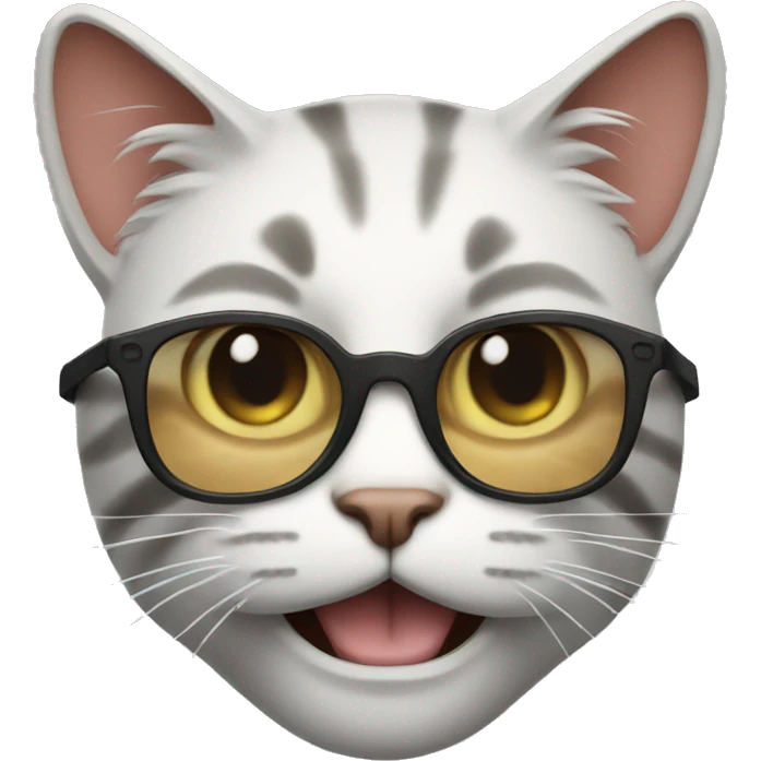 Cool cat  emoji