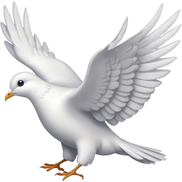 paloma blanca de la paz  emoji