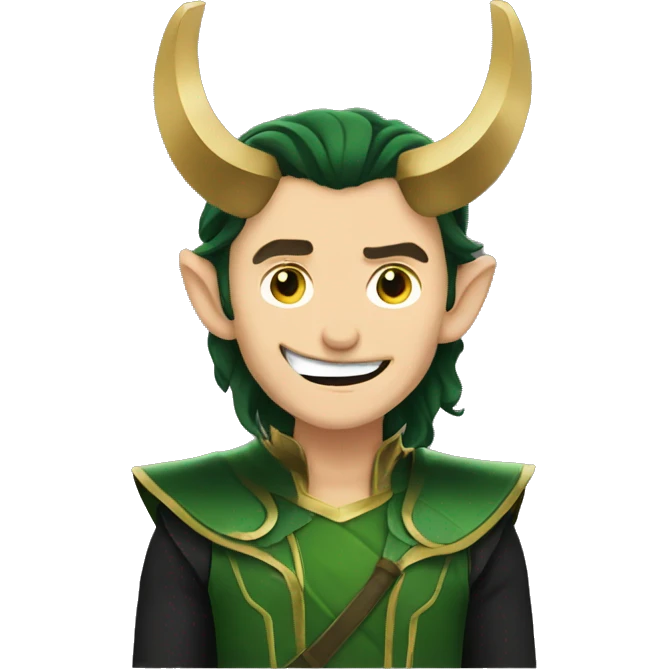 Loki happy emoji