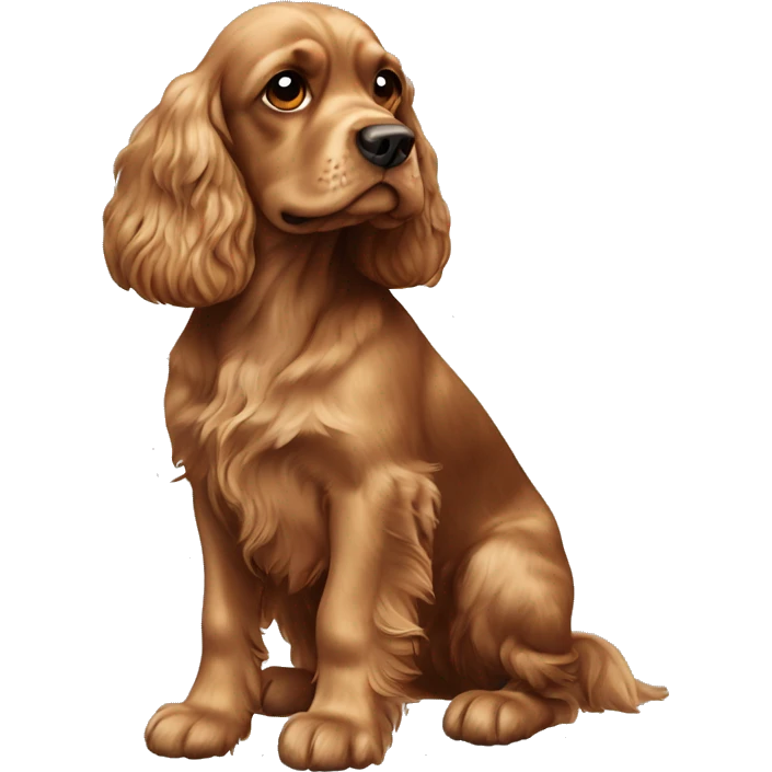 cocker spaniel emoji