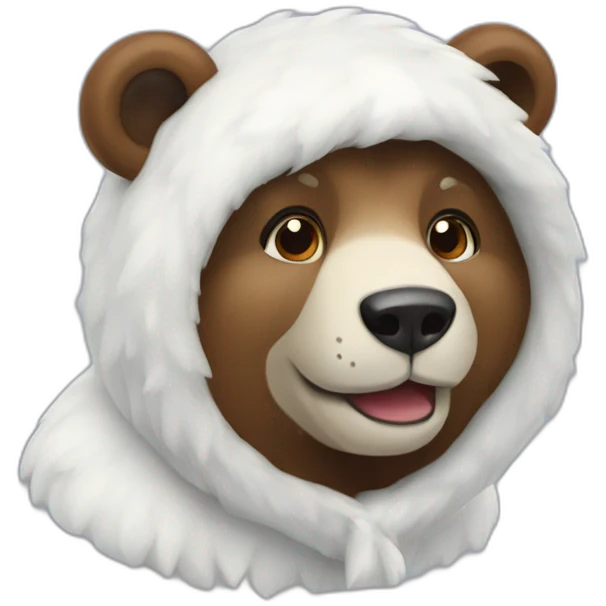 eisbär mantel emoji