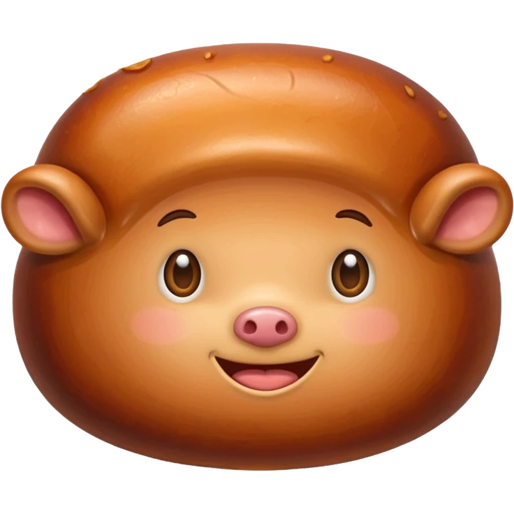 Glazed ham emoji