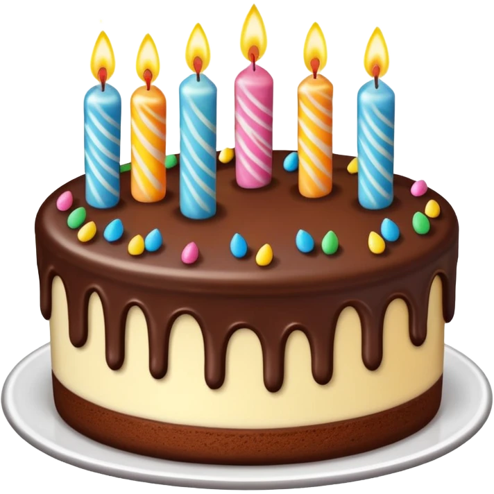 birthday cake oven emoji