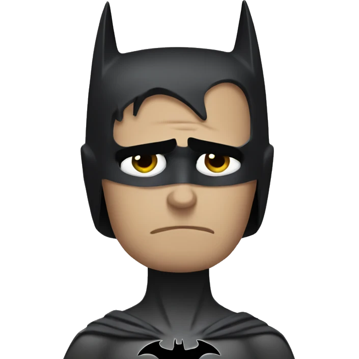 Sad Batman emoji