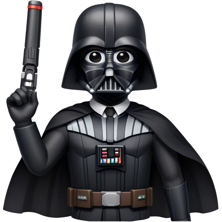 darth vader with belt emoji