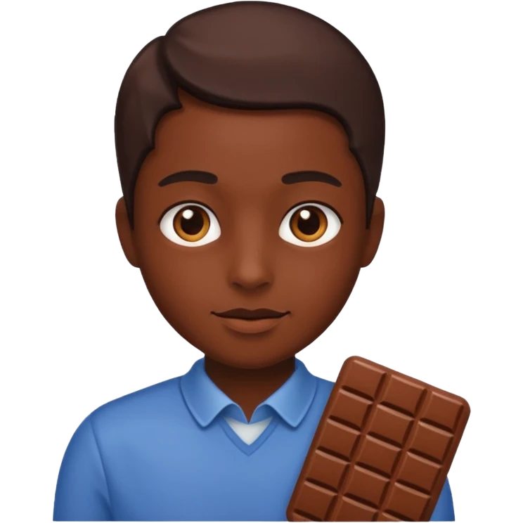 Person-chocolate emoji