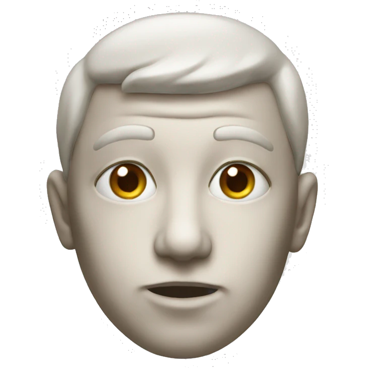 ceramic head emoji