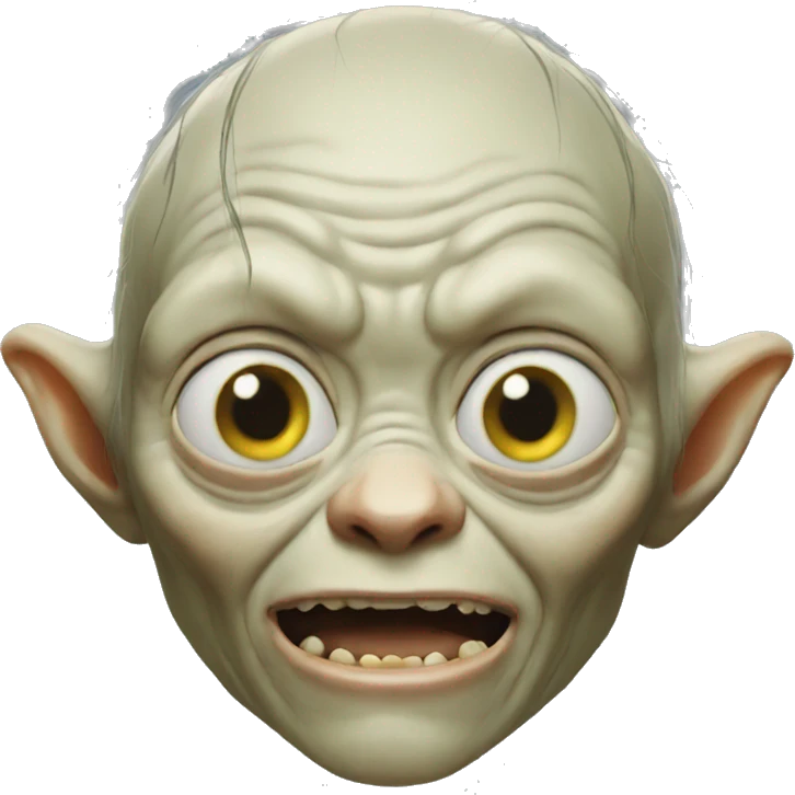 Gollum  emoji