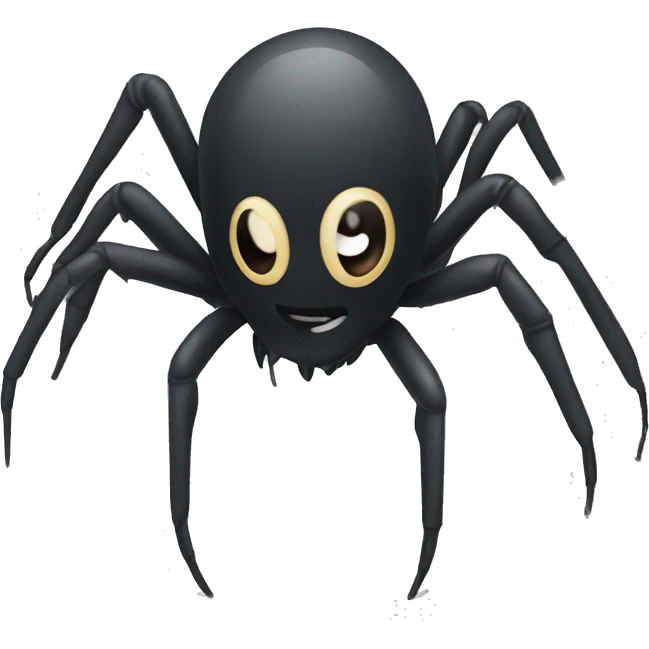 A person spider crawling emoji