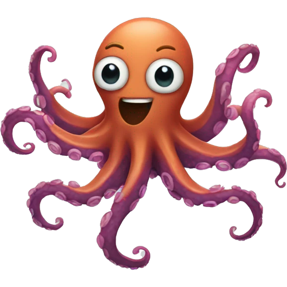 Dancing octopus  emoji