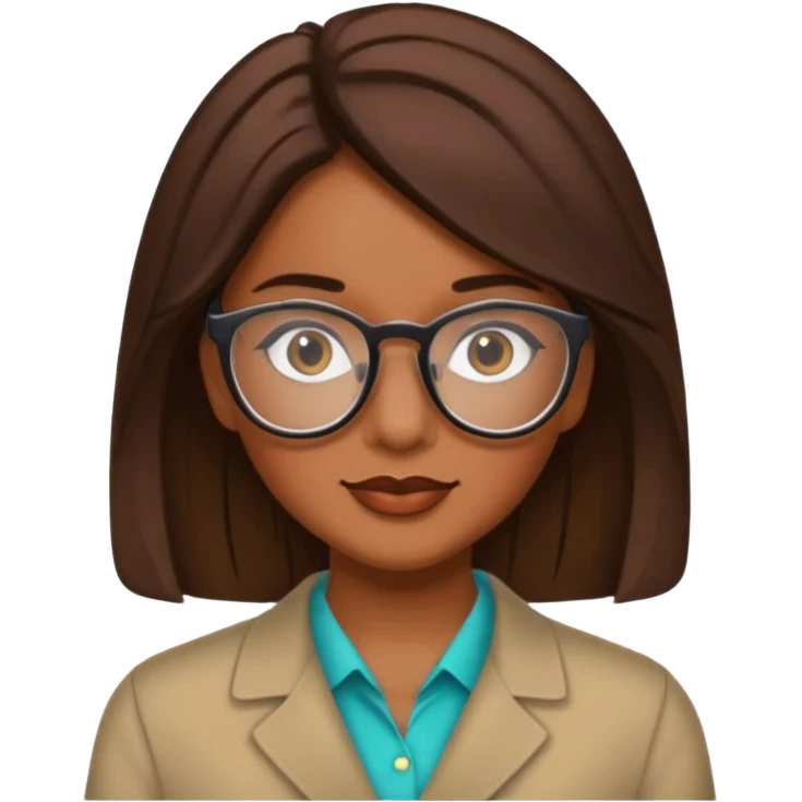 MIRABEL MADRIGAL WITH GLASSES DISNEY emoji