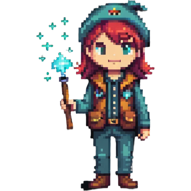 developer holding a magic wand emoji