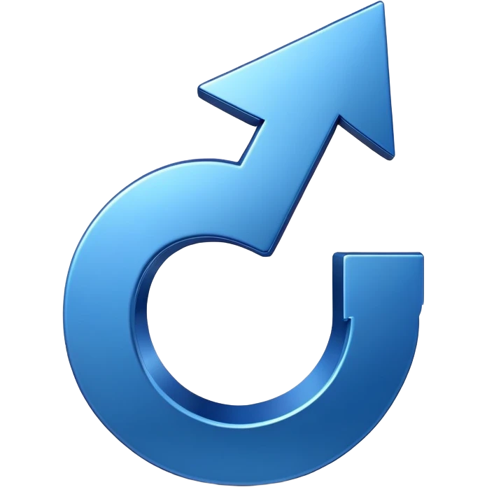 U turn arrow symbol emoji