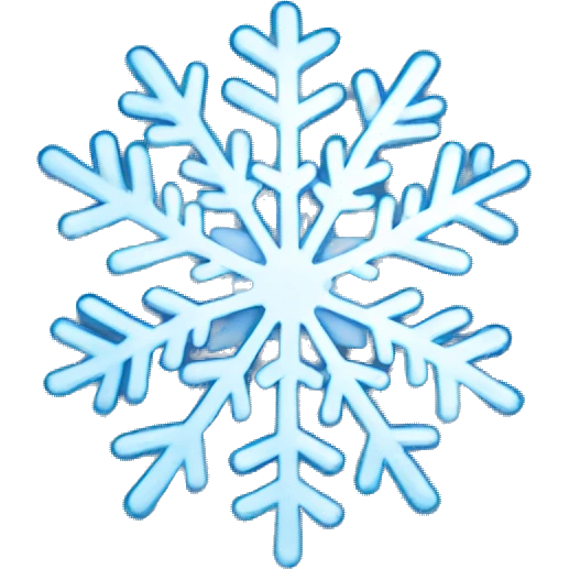 Snowflake  emoji