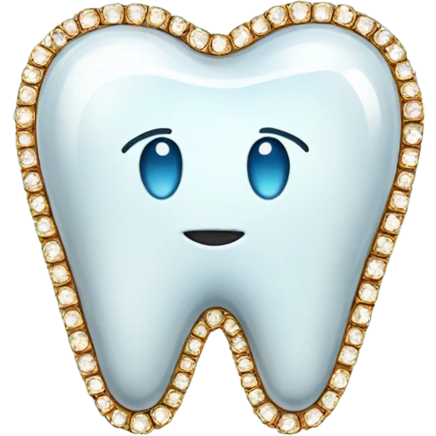 Tooth gems emoji