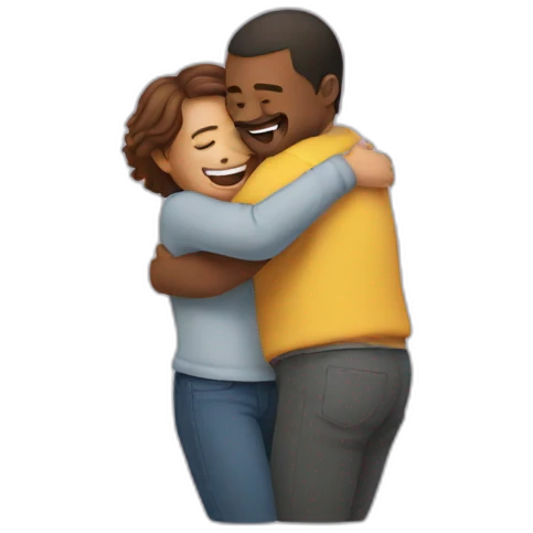 Hug emoji
