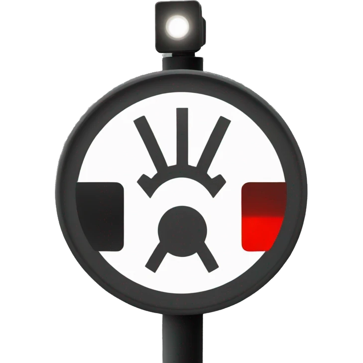 train signal light emoji