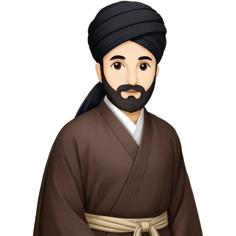   دختر زیبا و نقاش با موهای مشکی و تابلو طبیعت emoji