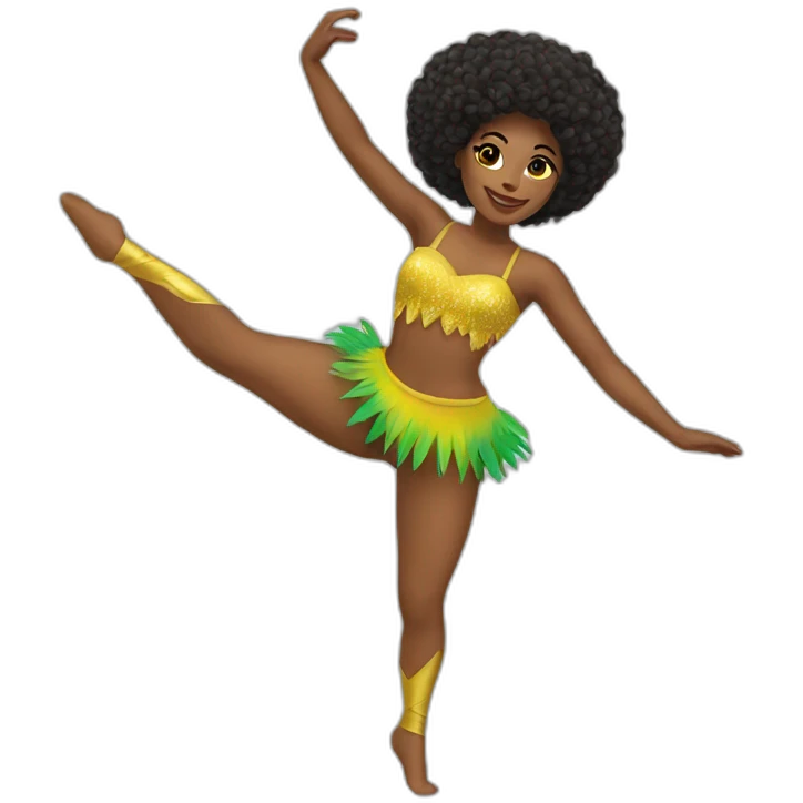 Brazilian dancer  emoji