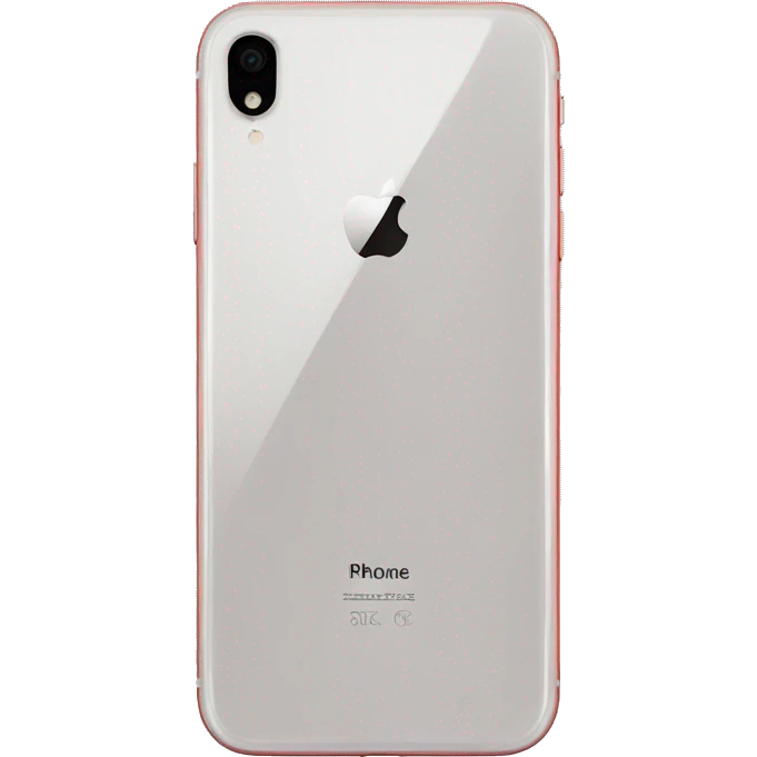 iPhone XR  emoji